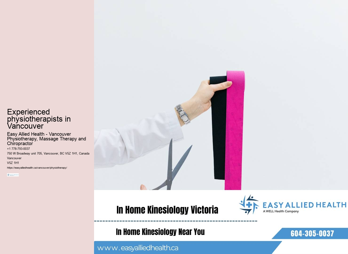 Trusted Physiotherapy for Sports Injuries in Vancouver Downtown