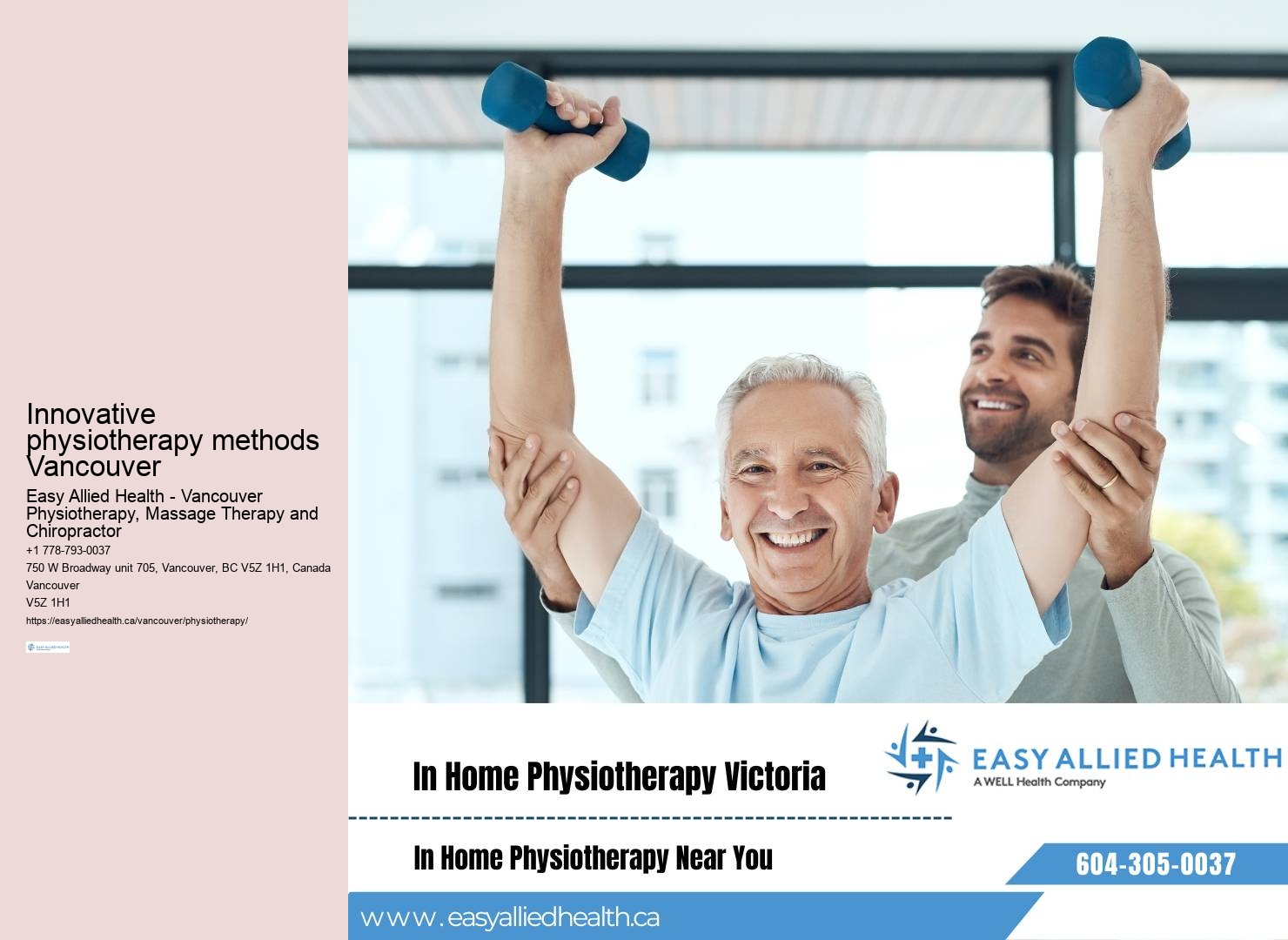 Pre/postnatal physiotherapy Vancouver