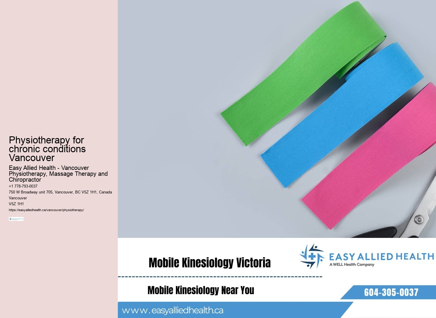 Comprehensive Physiotherapy Vancouver