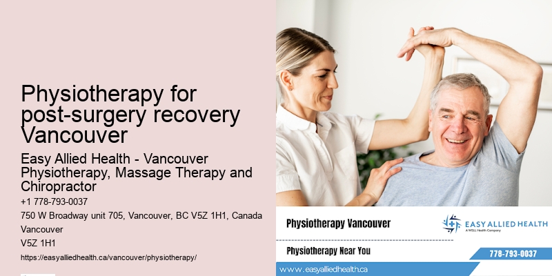 Physiotherapy for post-surgery recovery Vancouver