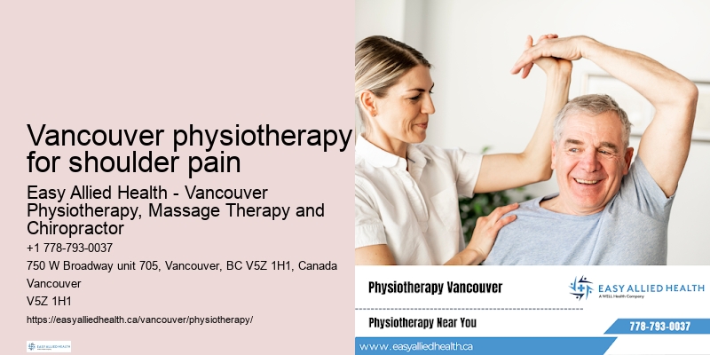 Vancouver physiotherapy for shoulder pain