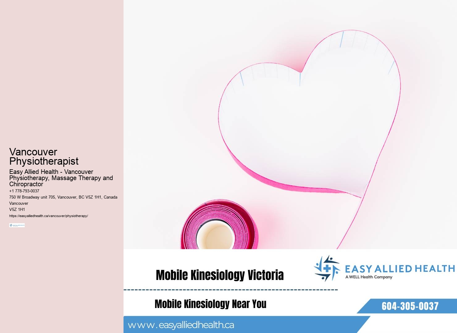 Expertise in physiotherapy Vancouver