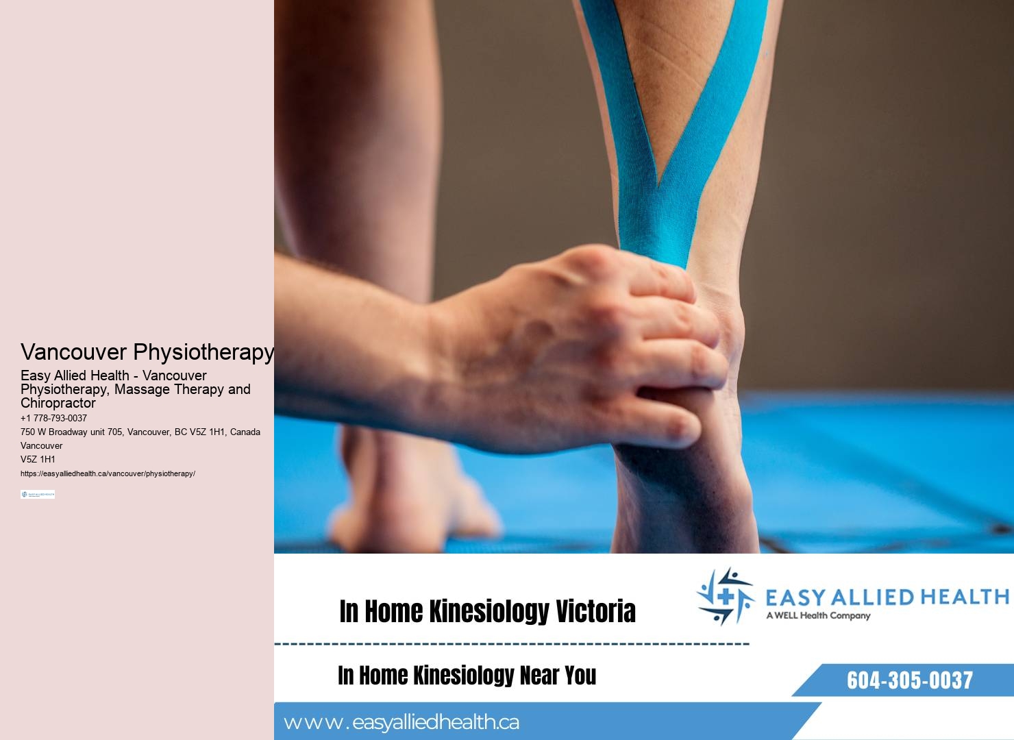 Vancouver physiotherapy for plantar fasciitis
