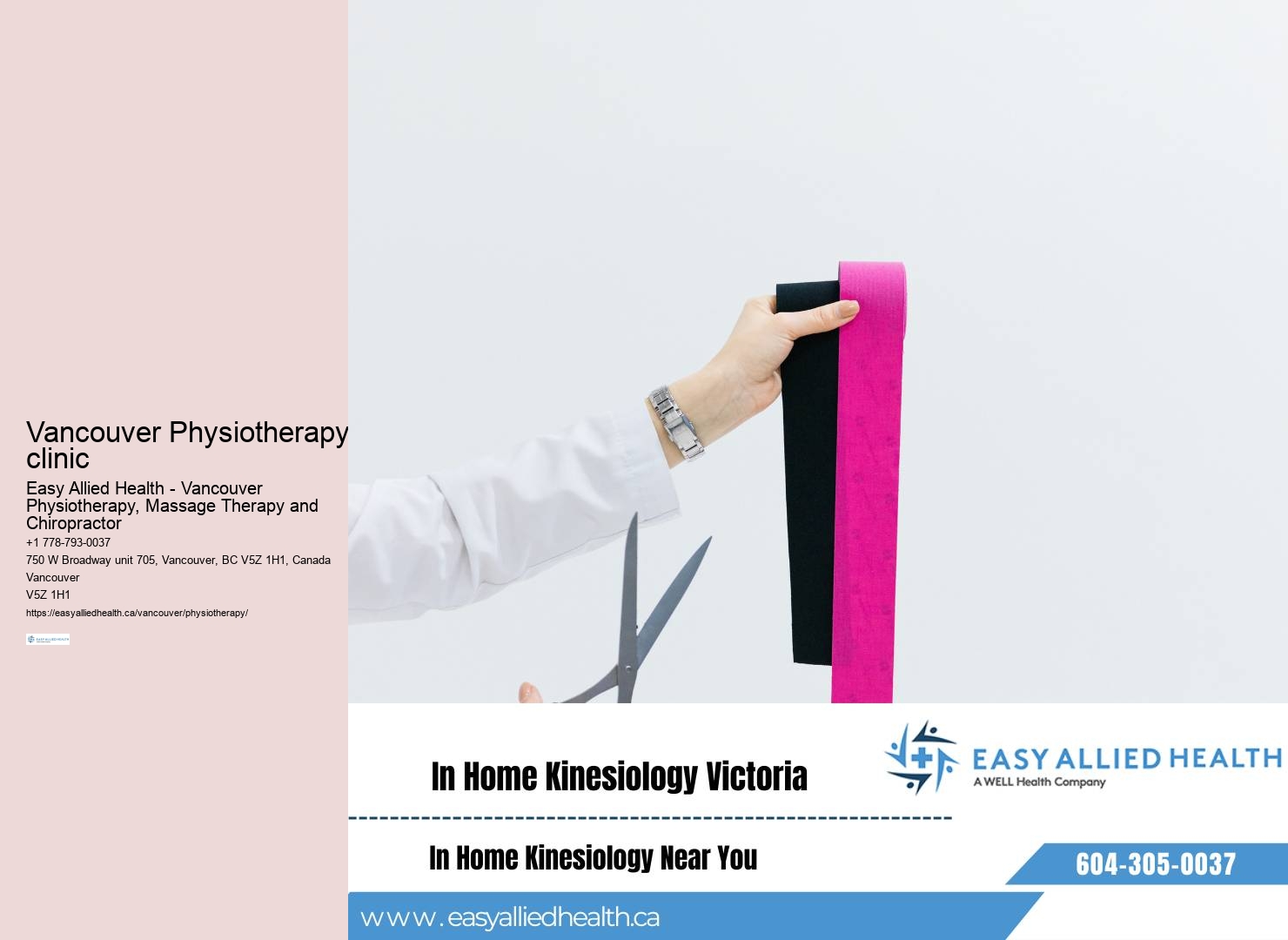 Trusted Physiotherapy for Athletes in Vancouver Clinic
