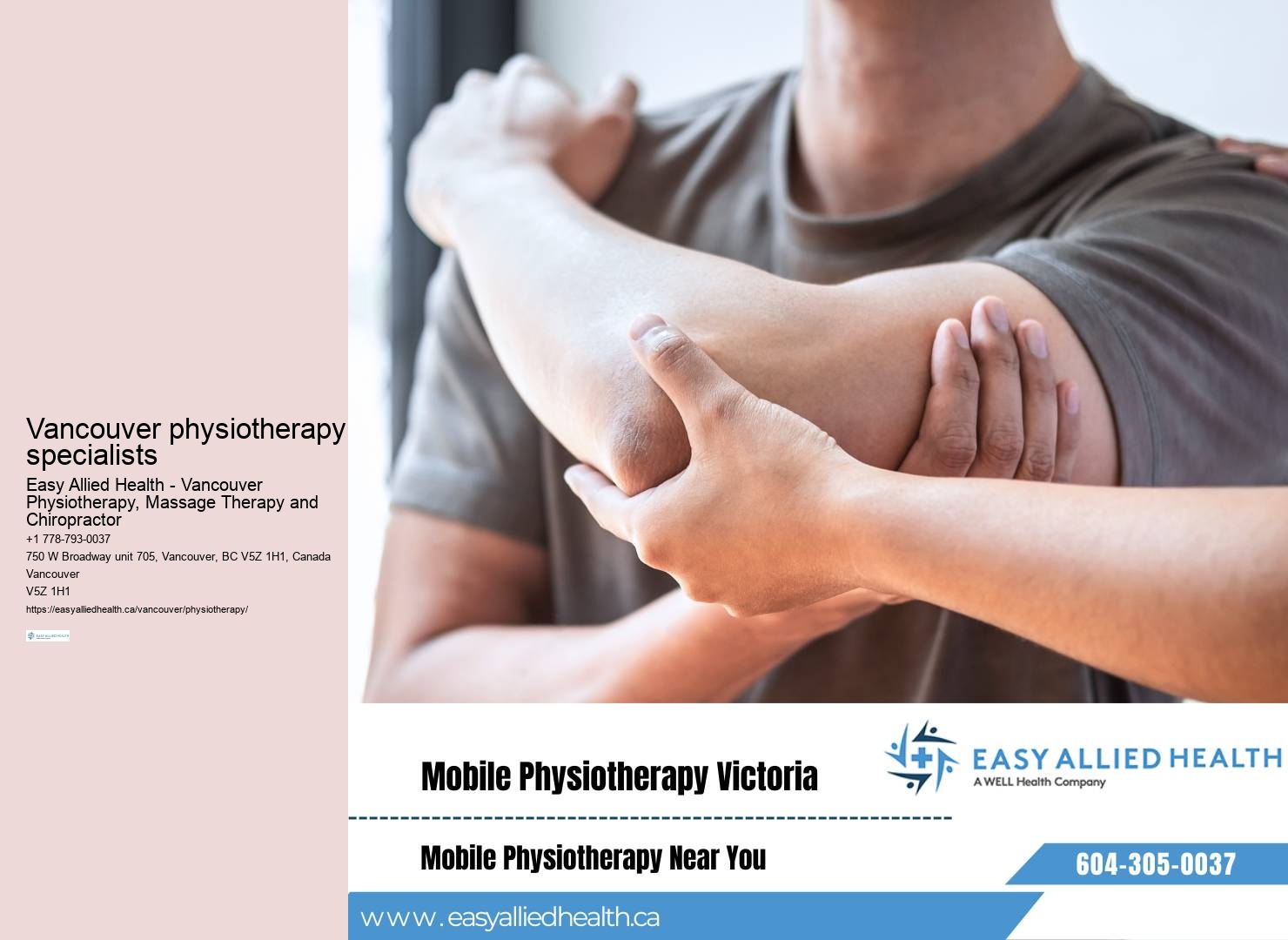 Best physiotherapists in Vancouver