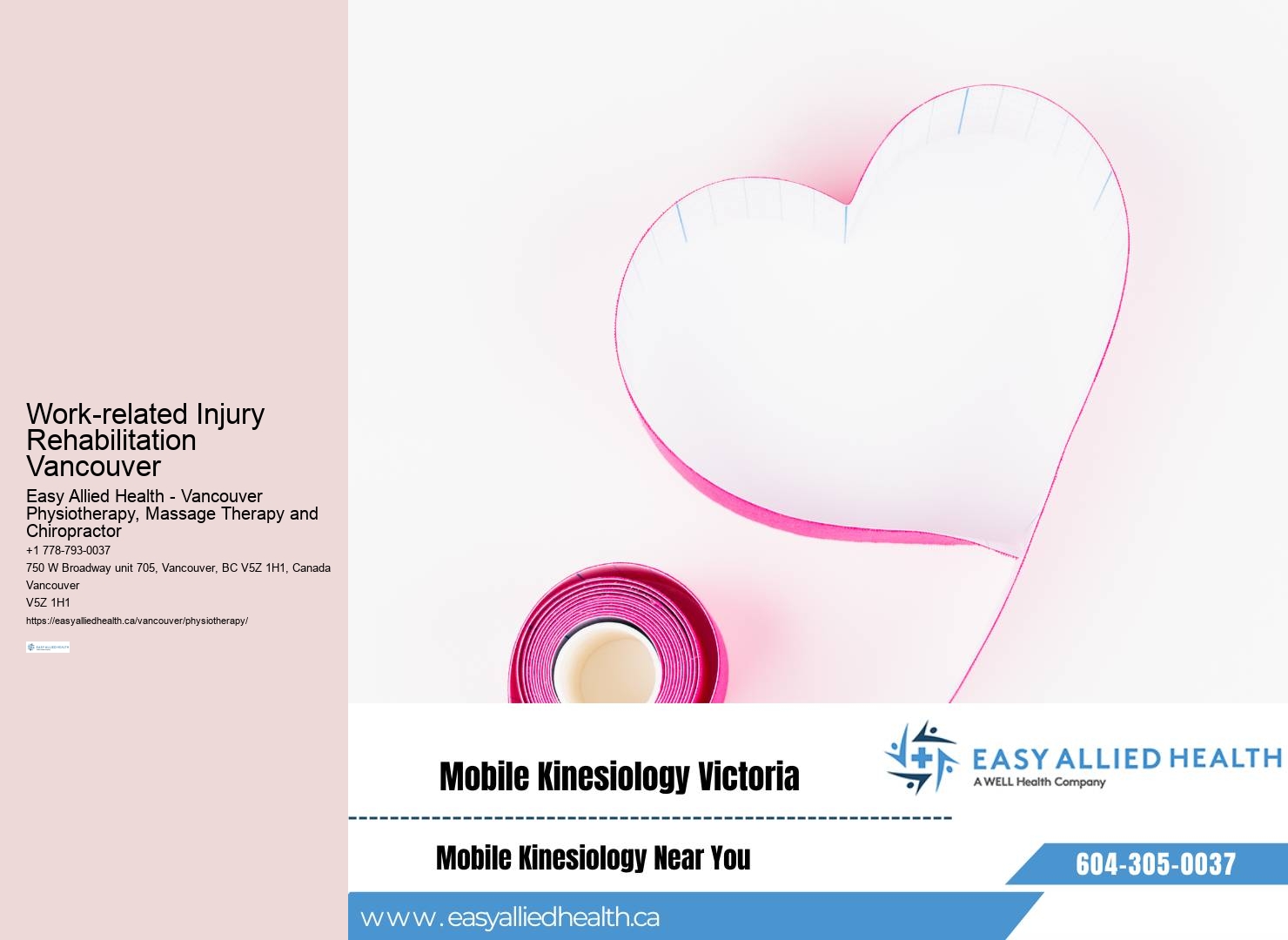 Vancouver ergonomic assessments and solutions