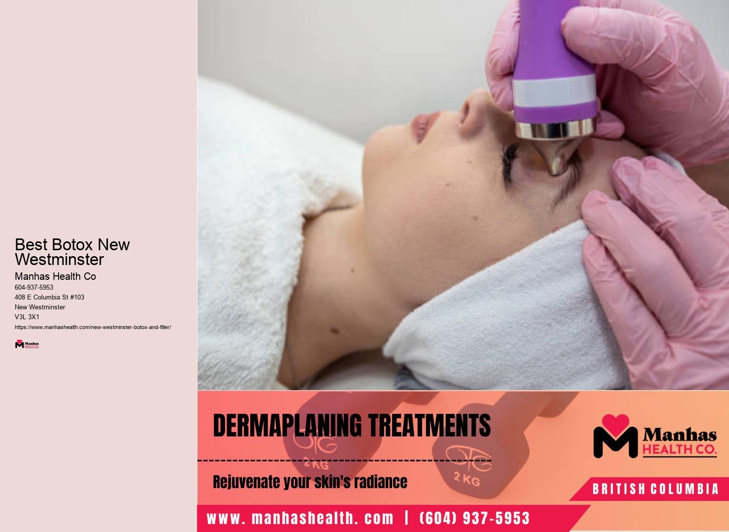 Anti-aging facial treatments New Westminster