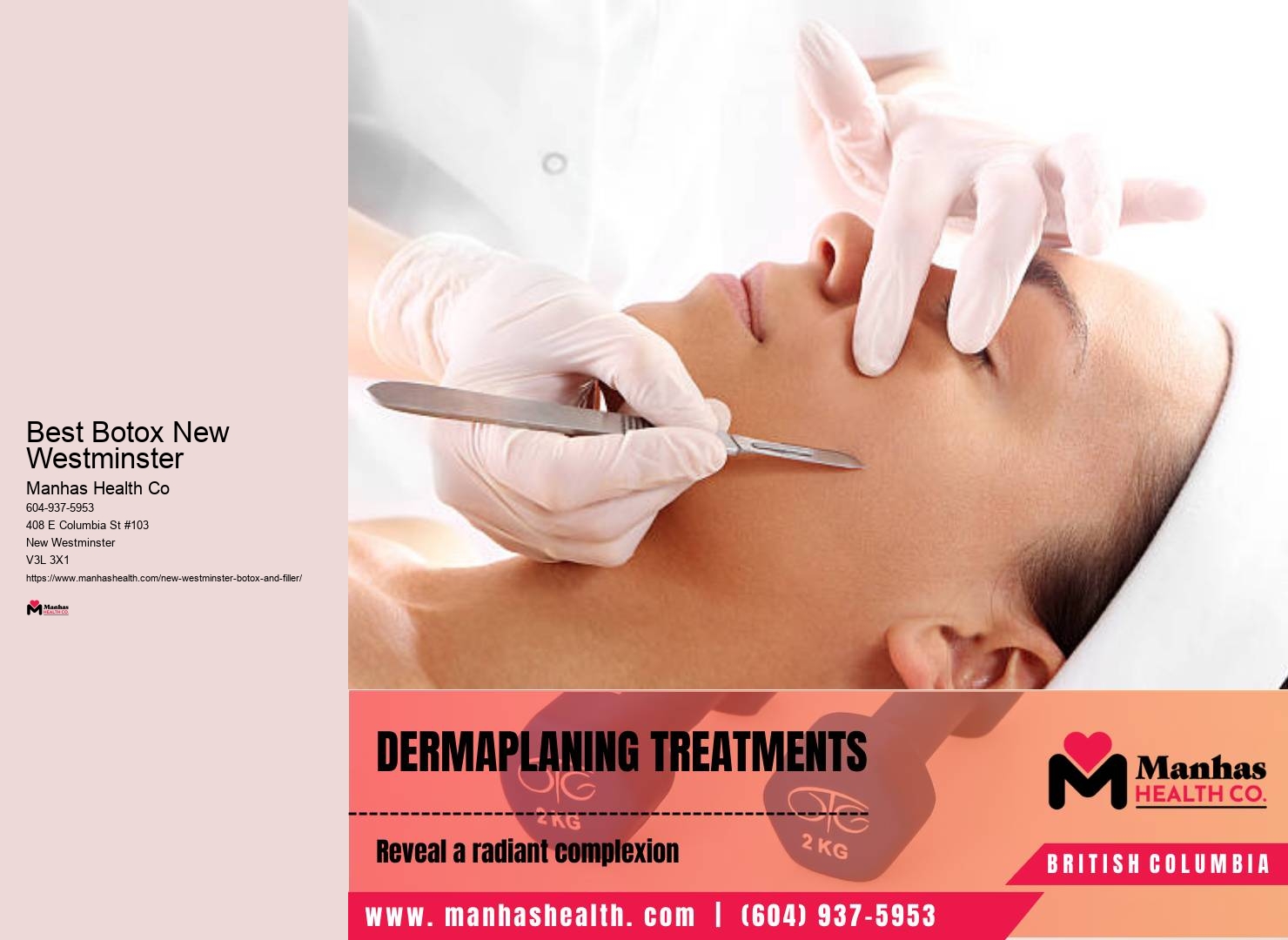 Professional beauty treatments New Westminster