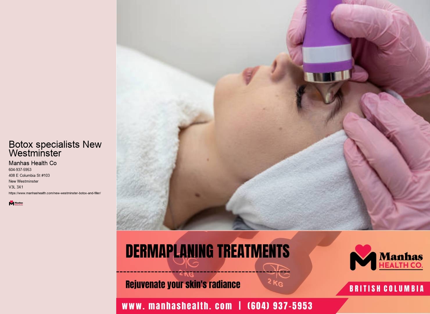 Youth-enhancing treatments New Westminster