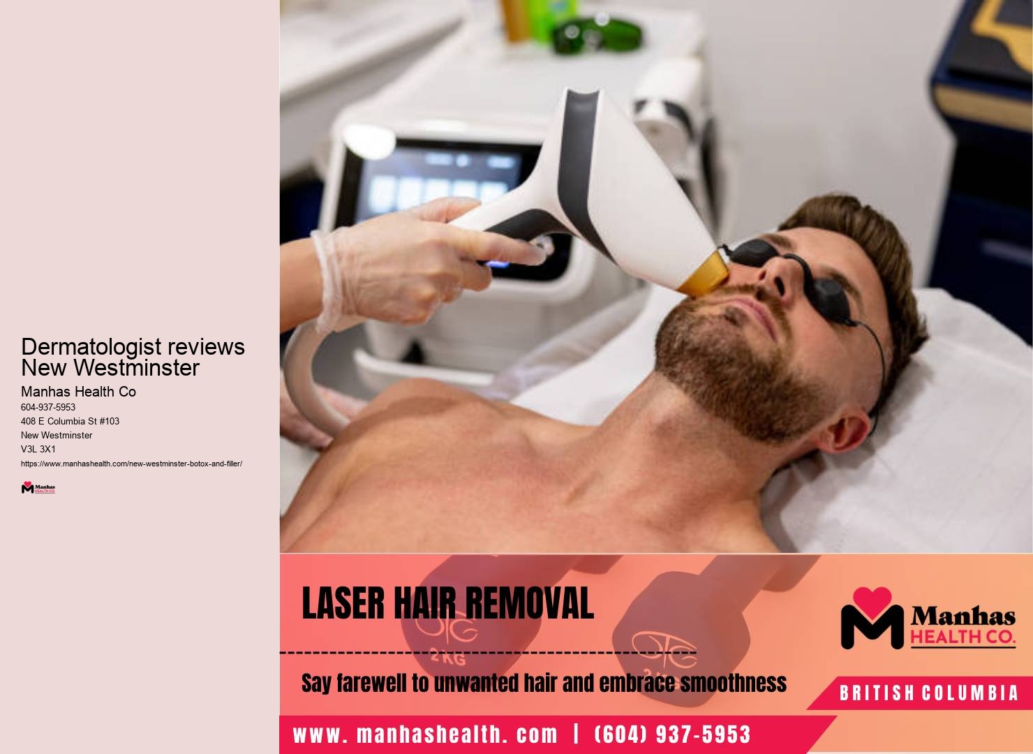 Injectable botox treatments New Westminster