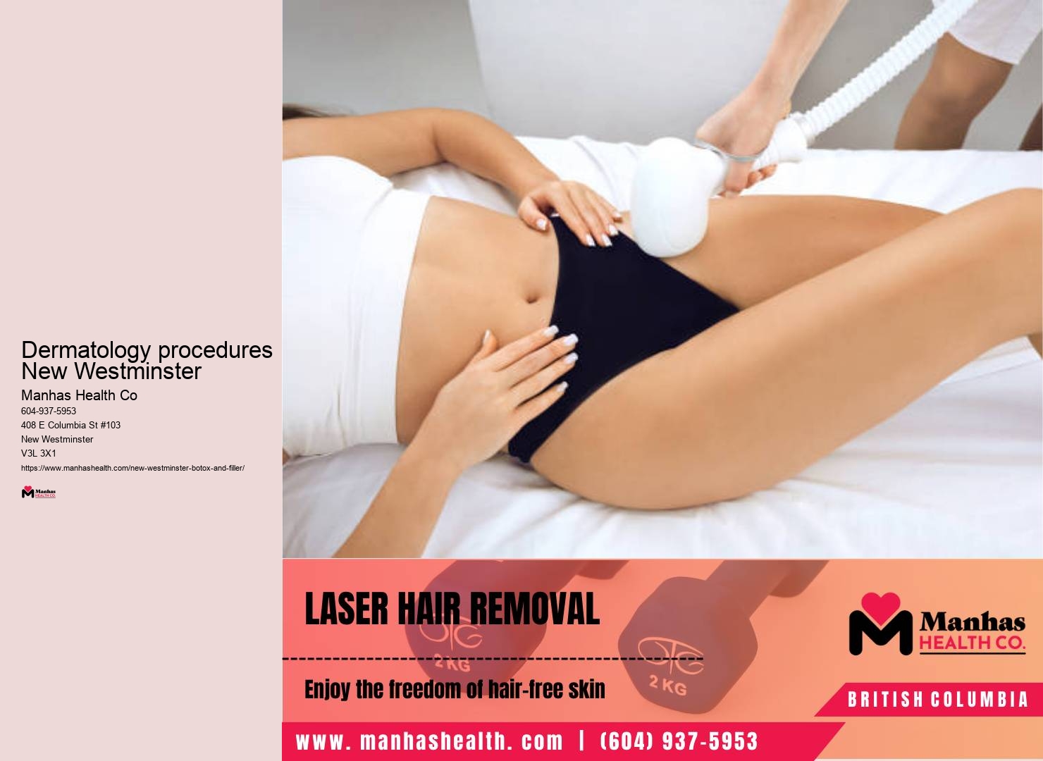 Botox consultation New Westminster