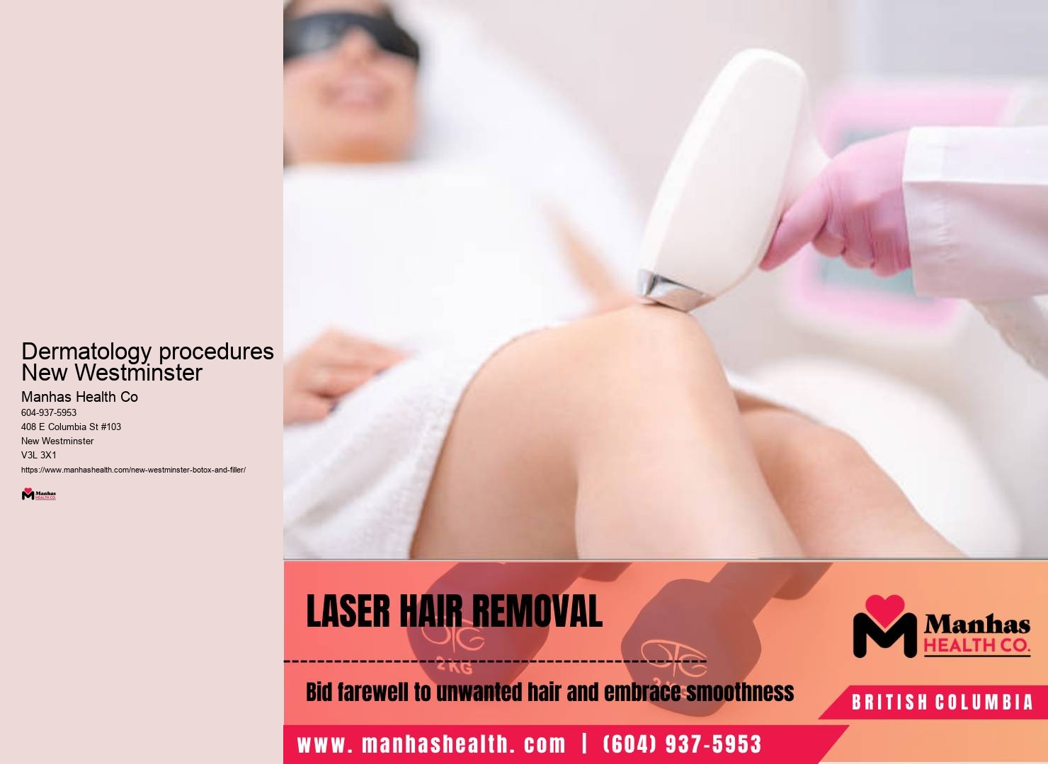 New Westminster skin enhancement