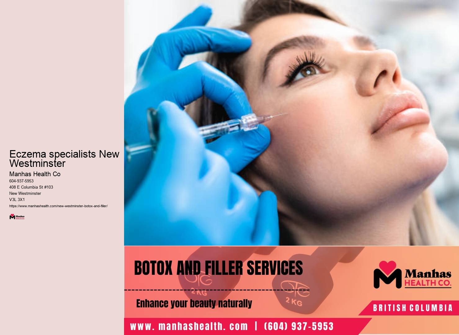 Cosmetic skin care New Westminster