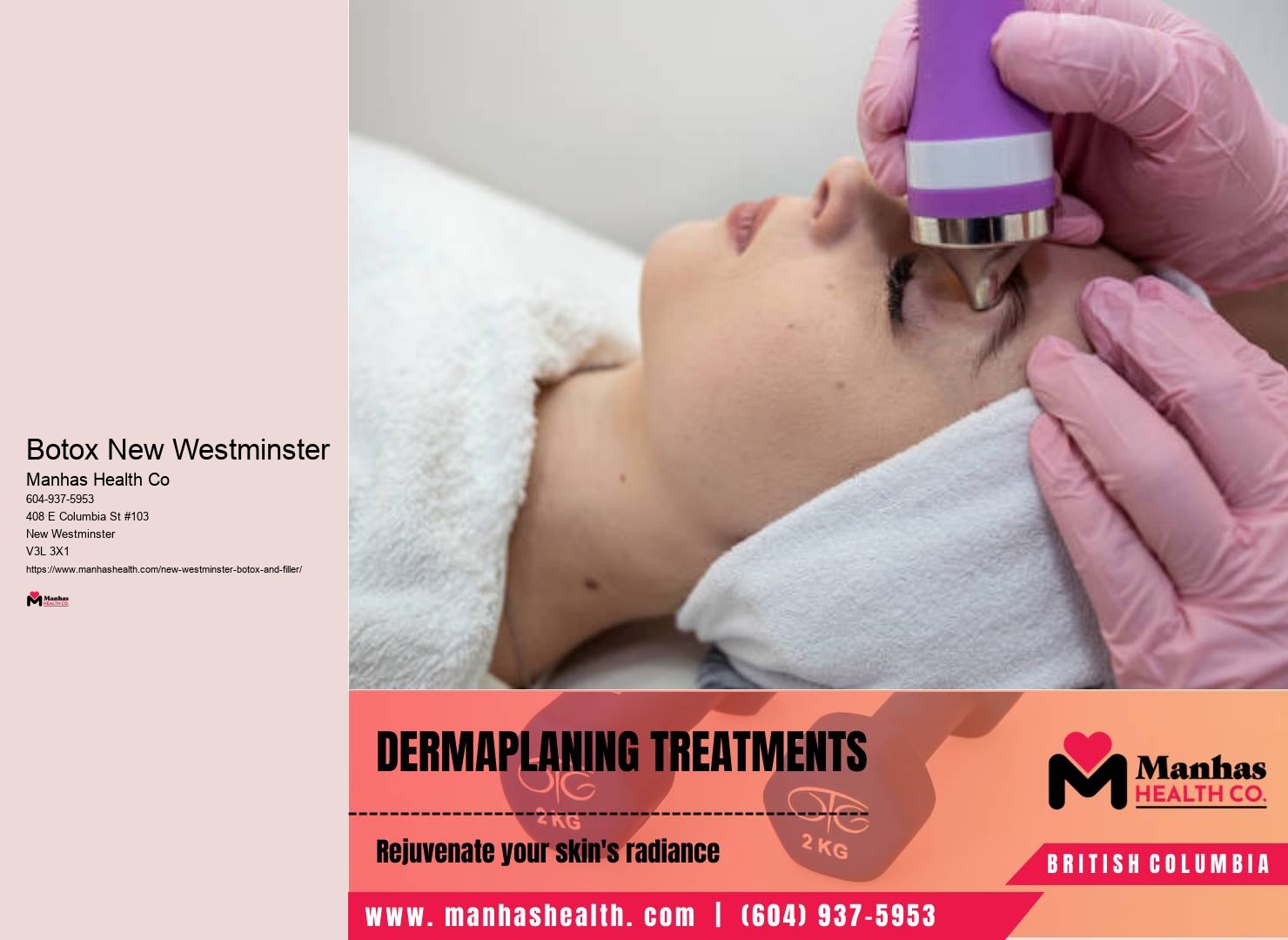 New Westminster Botox and beauty
