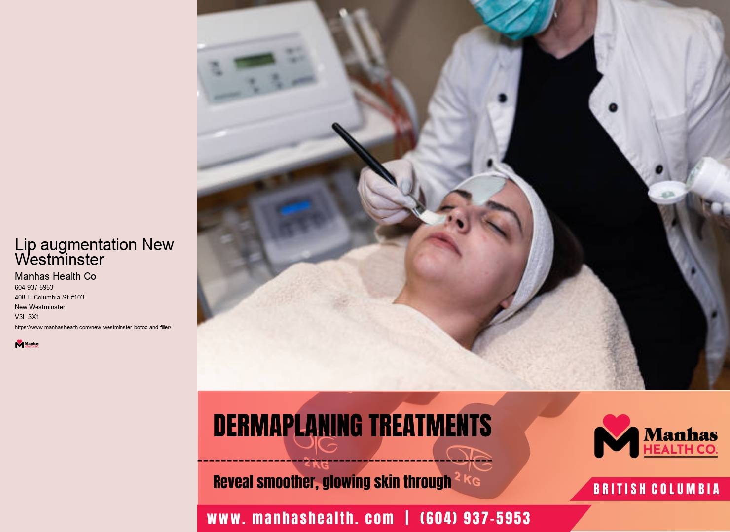 Cosmetic skin rejuvenation New Westminster