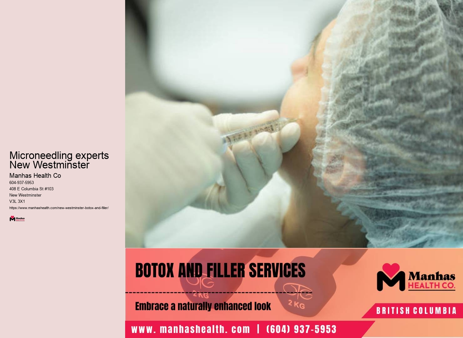 Botox for frown lines New Westminster