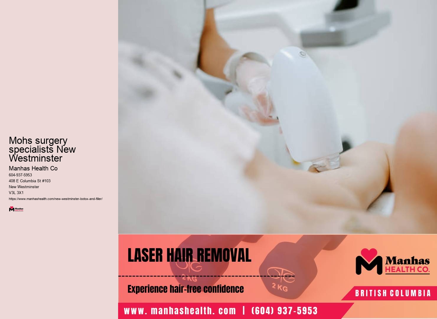 Microneedling clinics in New Westminster