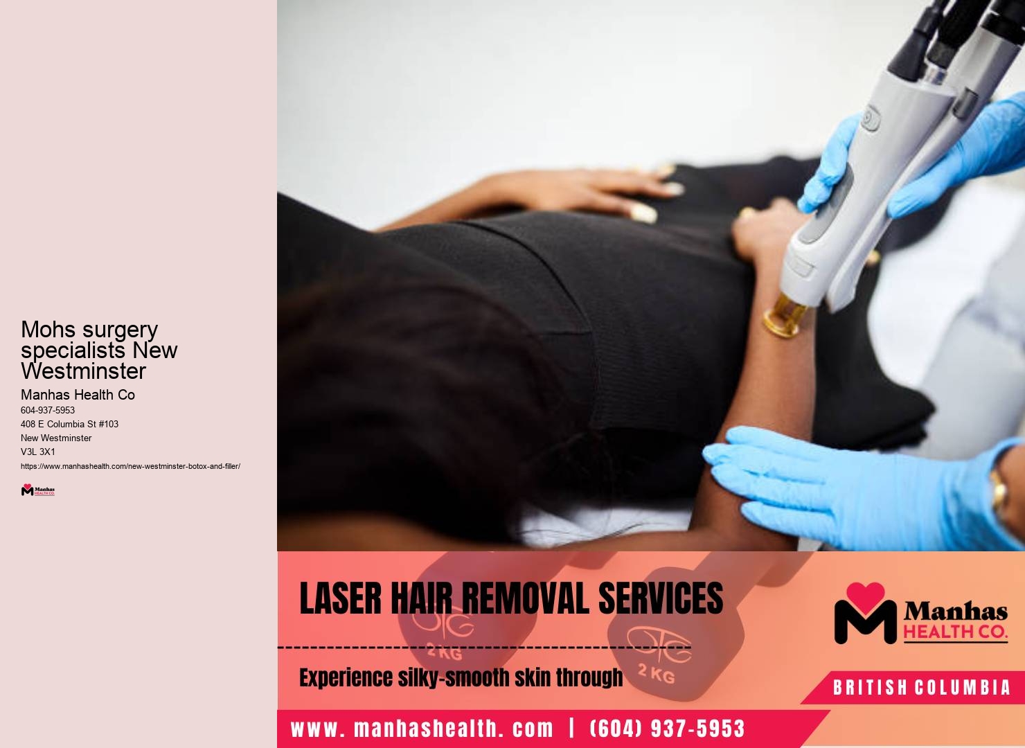 Advanced skincare New Westminster