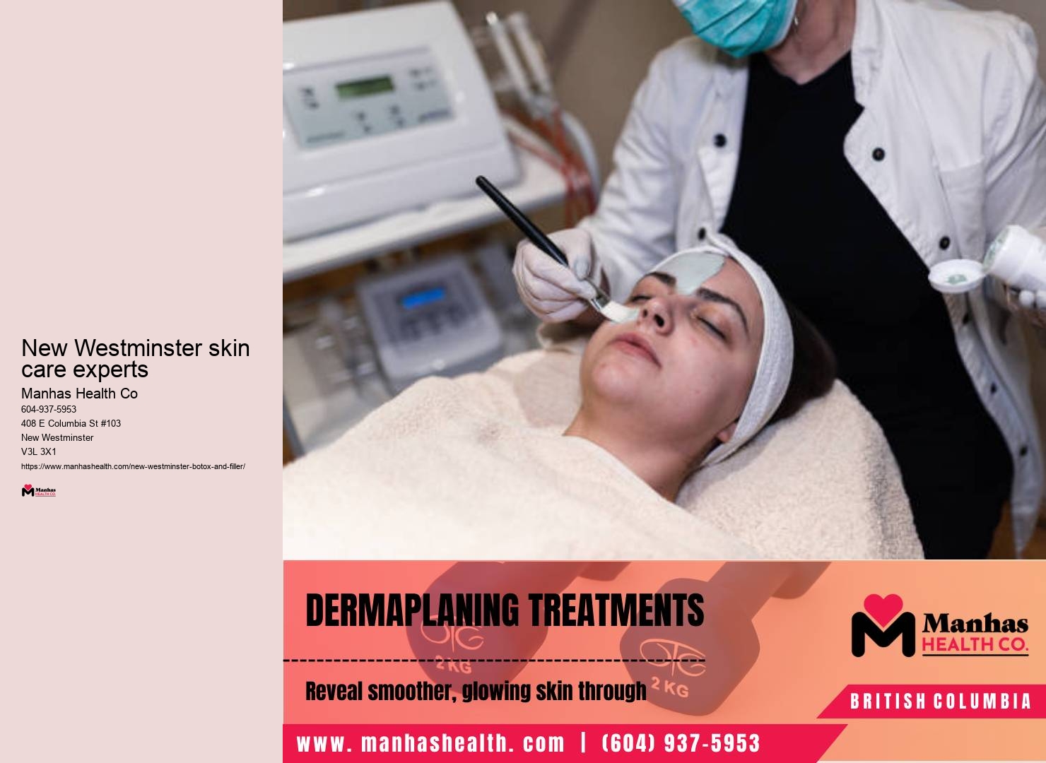 Botox and filler clinics New Westminster