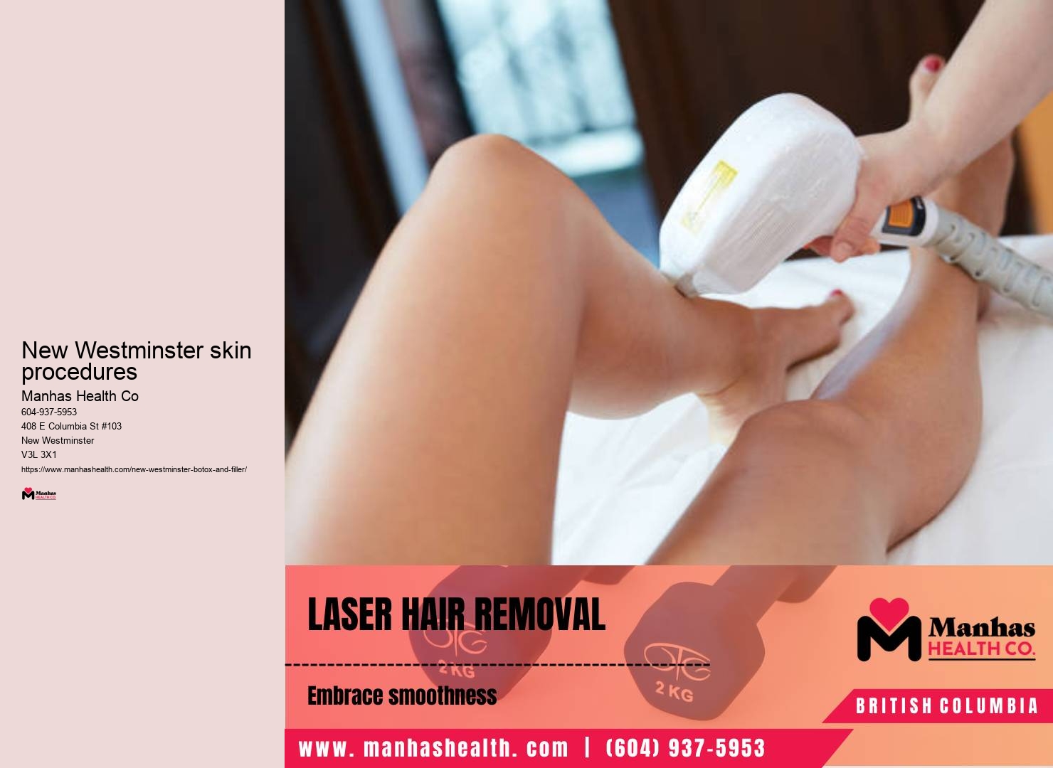 New Westminster facial aesthetic solutions