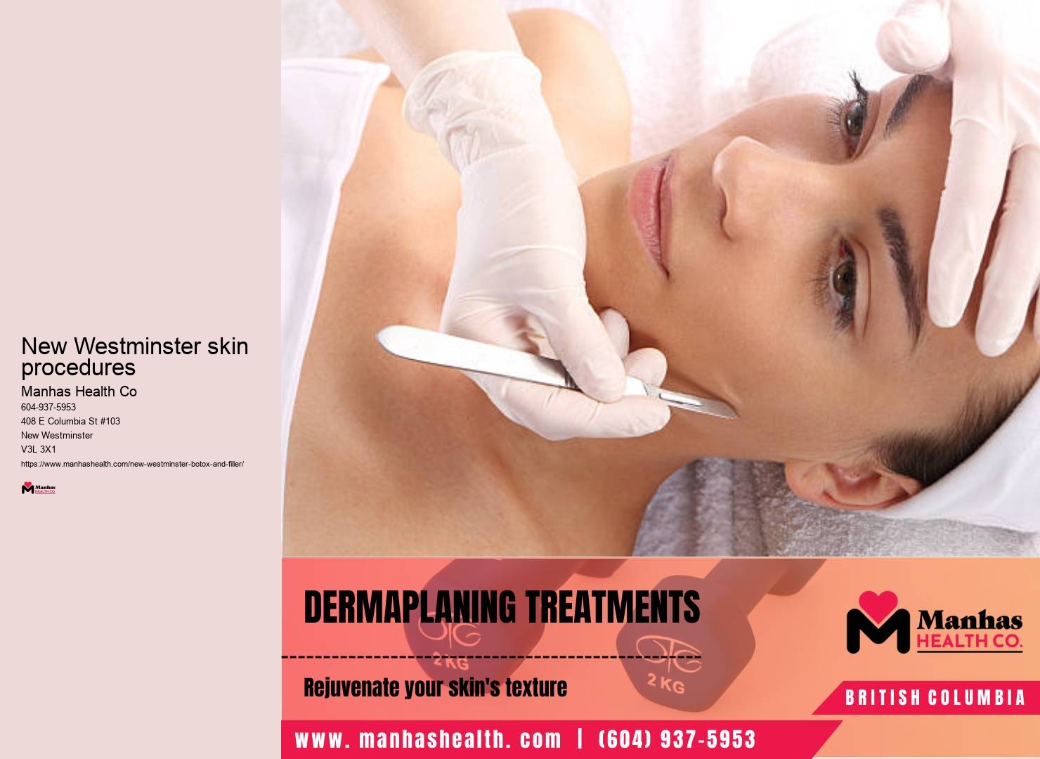 Skin enhancing treatments New Westminster