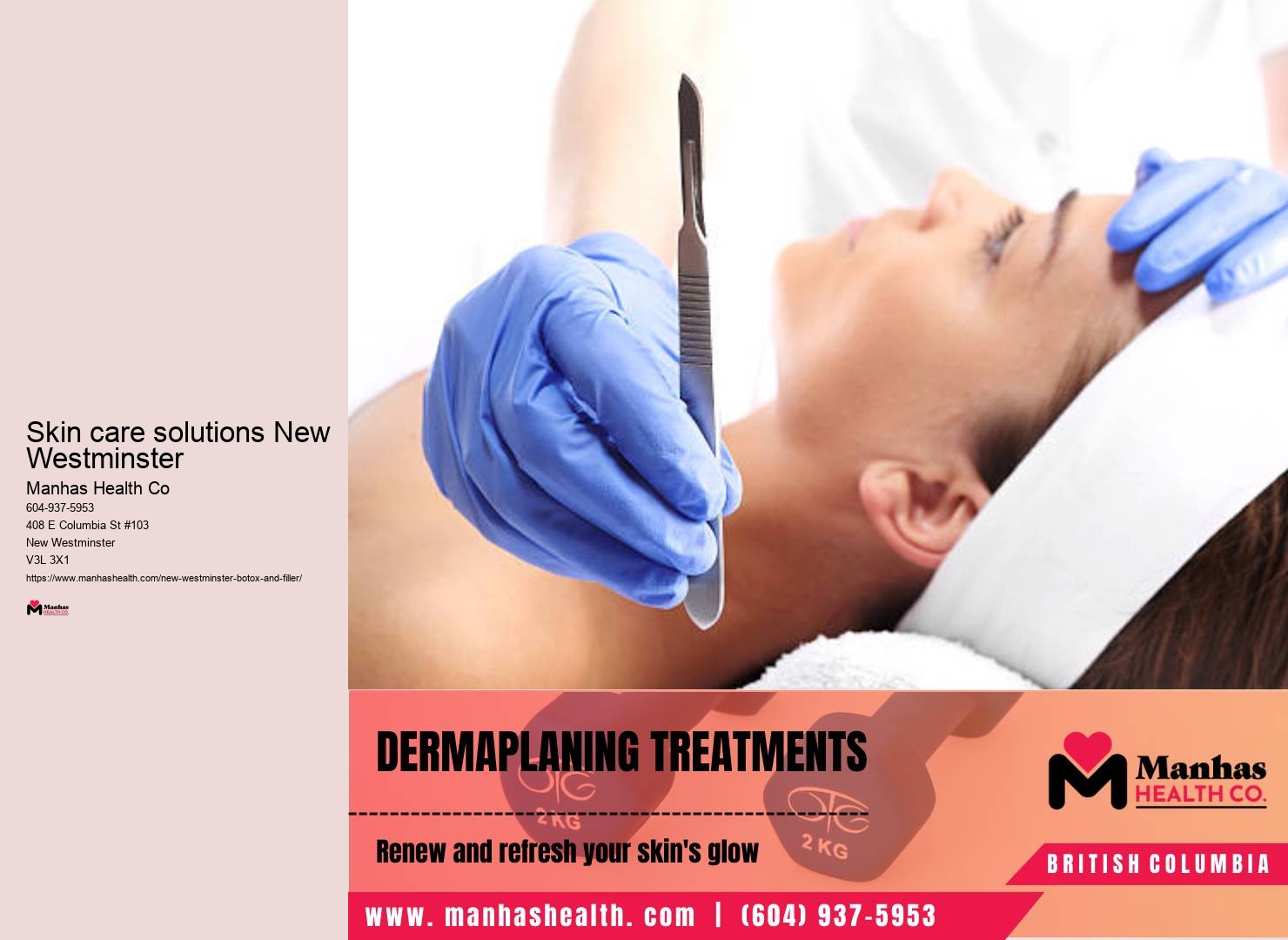 Botox and facial aesthetics New Westminster