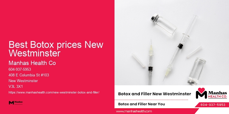 Botox for men Best Botox prices New Westminster