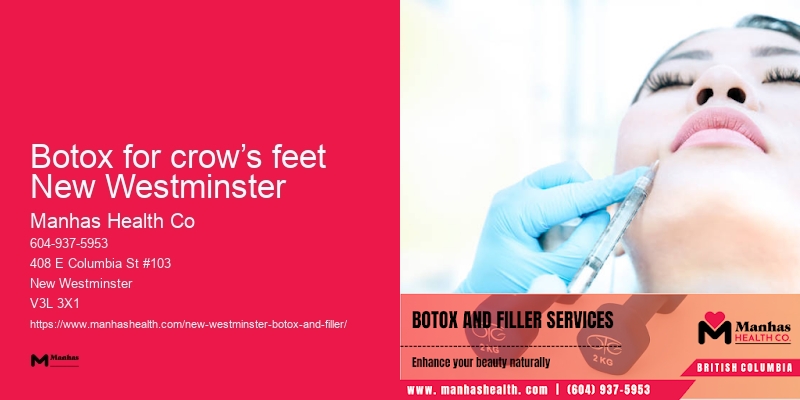 Botox rejuvenation results Botox for crow’s feet New Westminster