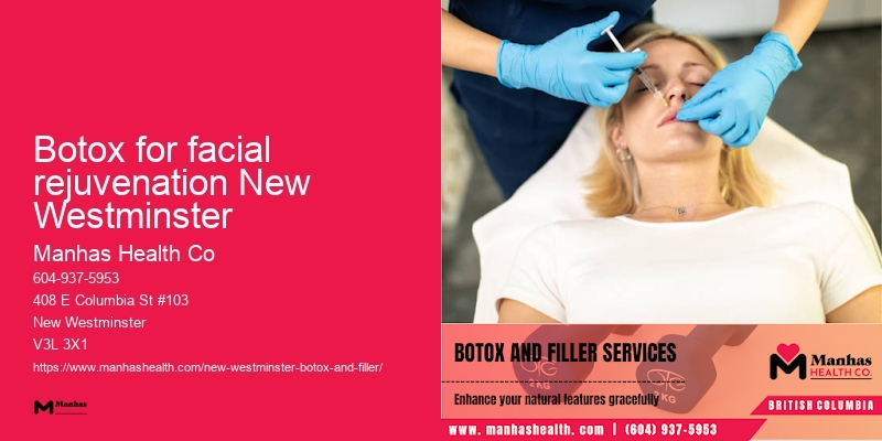 Non-surgical Botox Botox for facial rejuvenation New Westminster