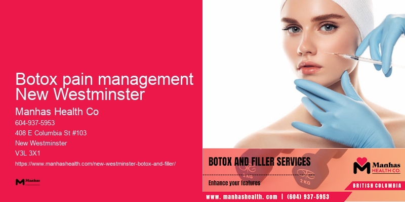 Professional Botox providers Botox pain management New Westminster