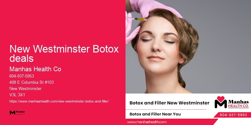 Botox specialists for skin New Westminster Botox deals
