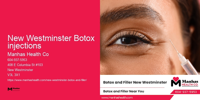 Botox for crow's feet New Westminster Botox injections