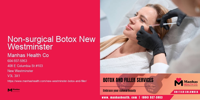 Botox for facial lines Non-surgical Botox New Westminster