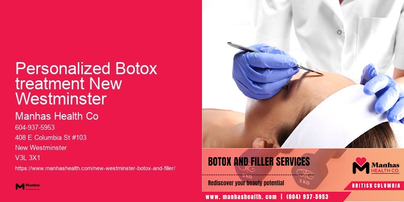 Botox for hyperhidrosis Personalized Botox treatment New Westminster