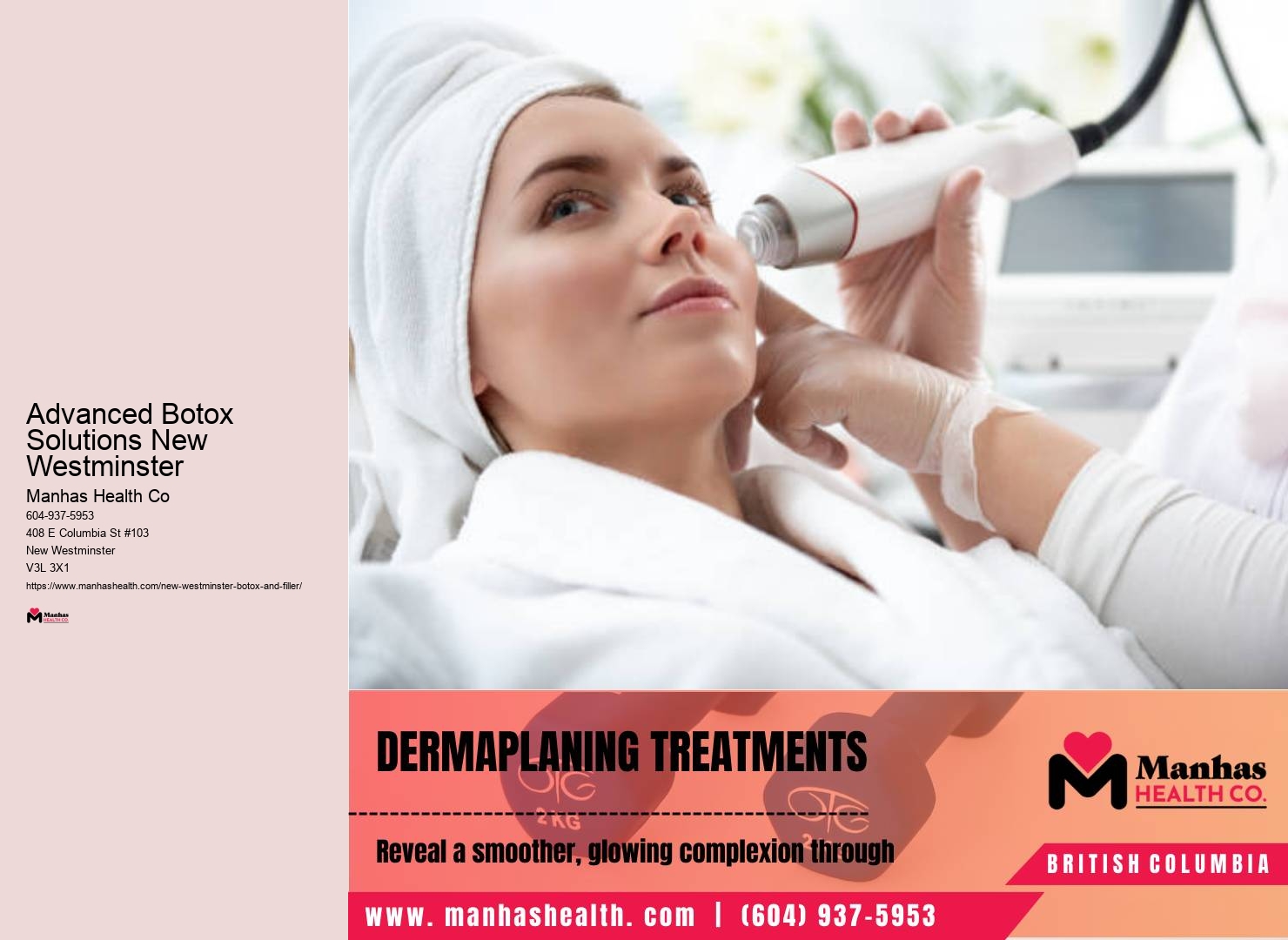 Wrinkle reduction treatments in New Westminster