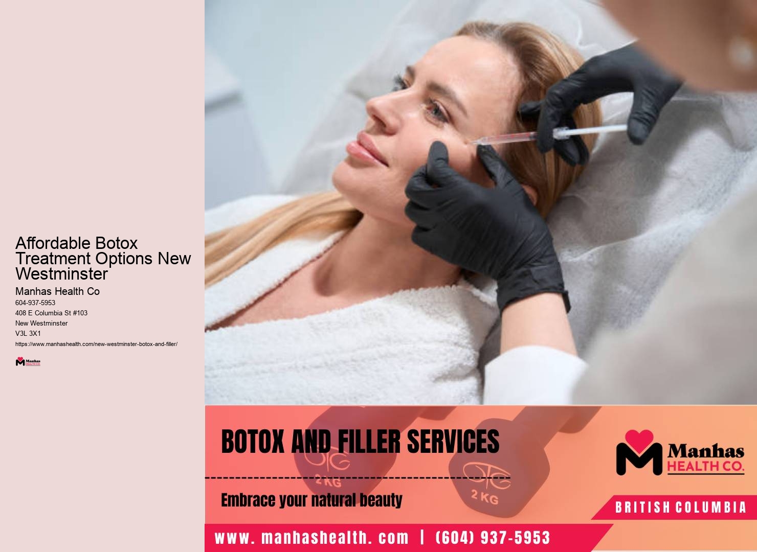 Professional Botox Services New Westminster