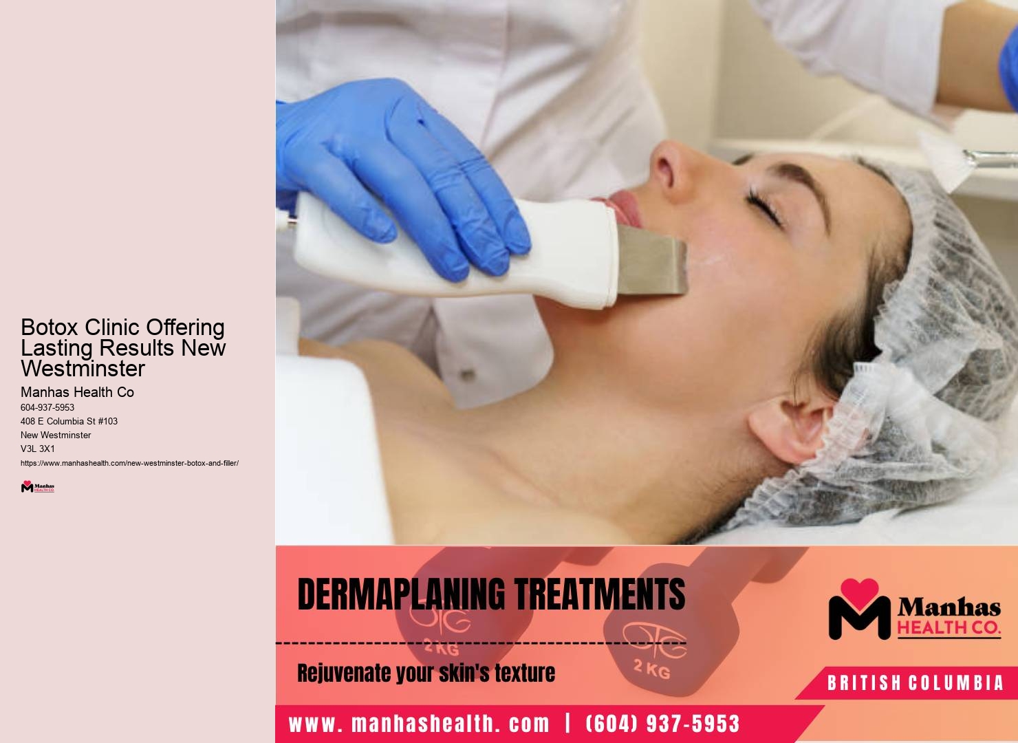 Top-rated Botox Treatment New Westminster