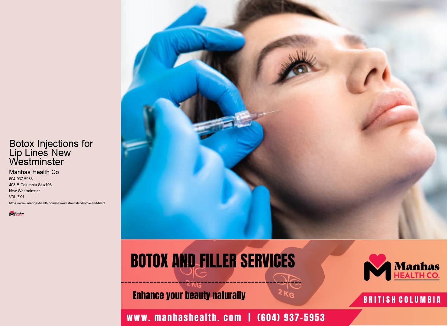 Botox for Glabella Lines in New Westminster
