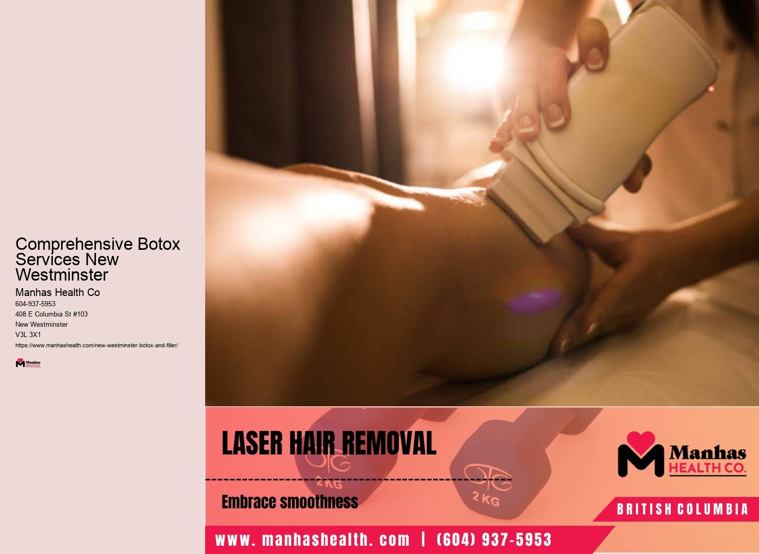 Facial rejuvenation clinic in New Westminster
