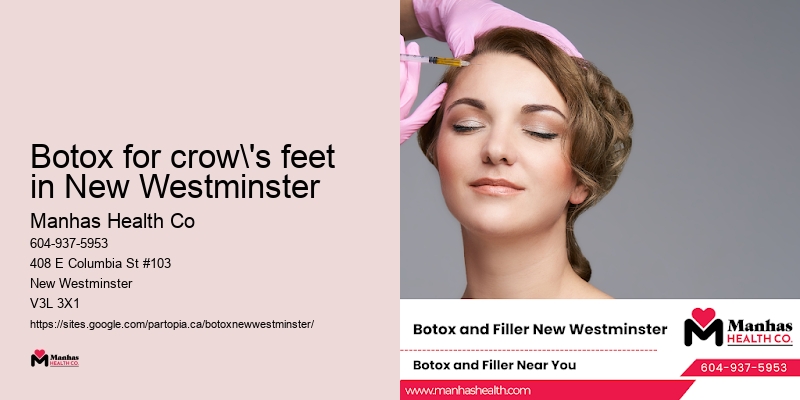 Botox for crow's feet in New Westminster