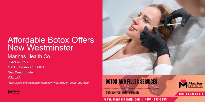 Botox to refresh facial appearance Affordable Botox Offers New Westminster