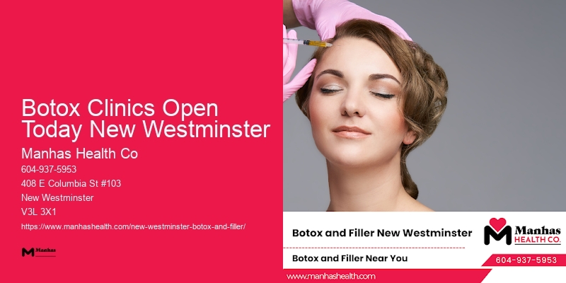 Botox for facial wrinkles Botox Clinics Open Today New Westminster