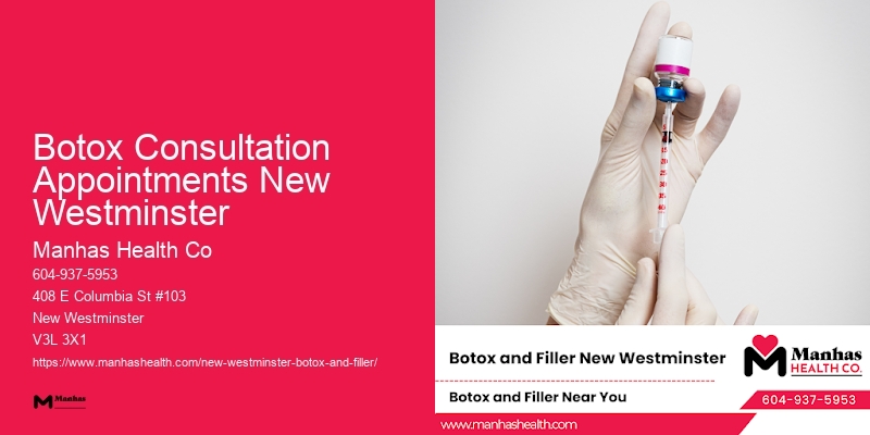 Botox for sagging skin treatment Botox Consultation Appointments New Westminster