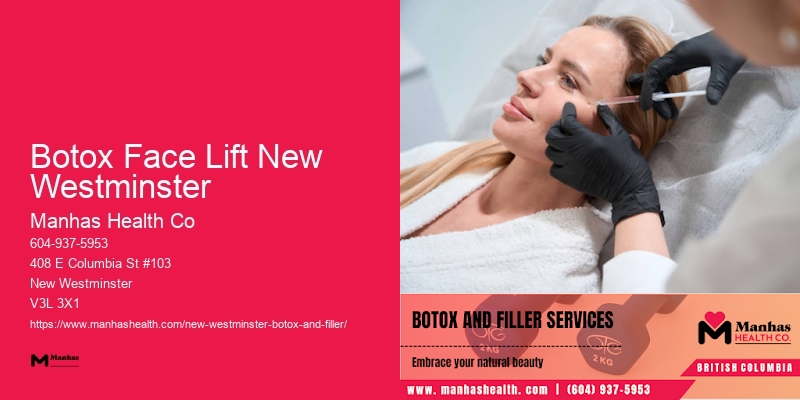 Botox for wrinkle prevention Botox Face Lift New Westminster