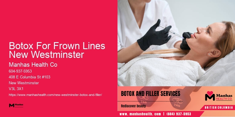 Botox price comparison Botox For Frown Lines New Westminster