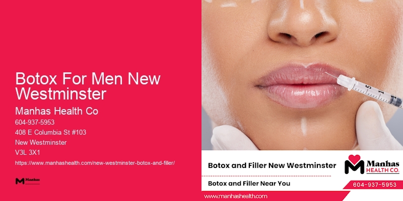 Botox for smoother complexion Botox For Men New Westminster