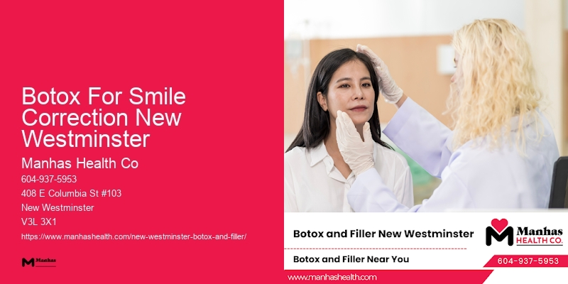 Botox for sagging cheeks Botox For Smile Correction New Westminster