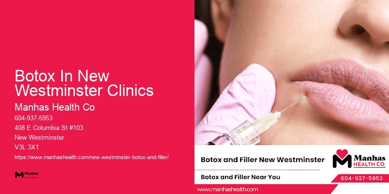 Botox for reducing aging signs Botox In New Westminster Clinics