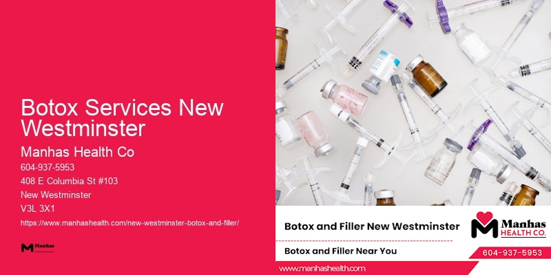 Botox consultation near me Botox Services New Westminster