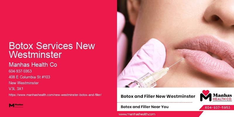 Botox therapy and facial rejuvenation Botox Services New Westminster